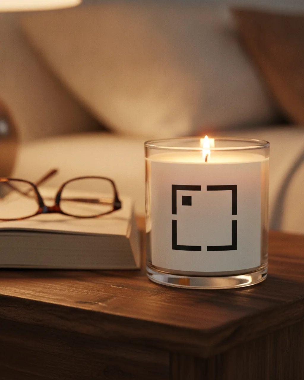 Hauld candle lifestyle photo — Bedside