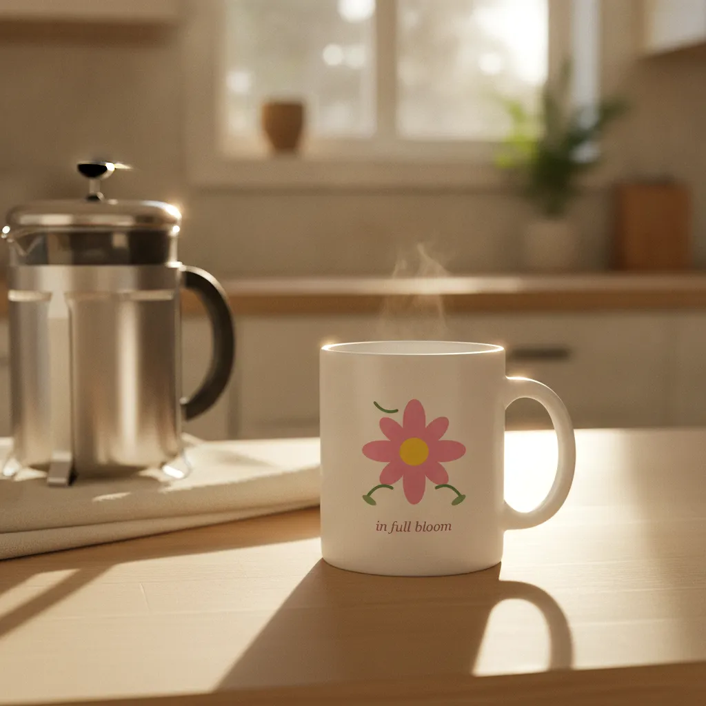 Hauld mug lifestyle photo — Morning kitchen