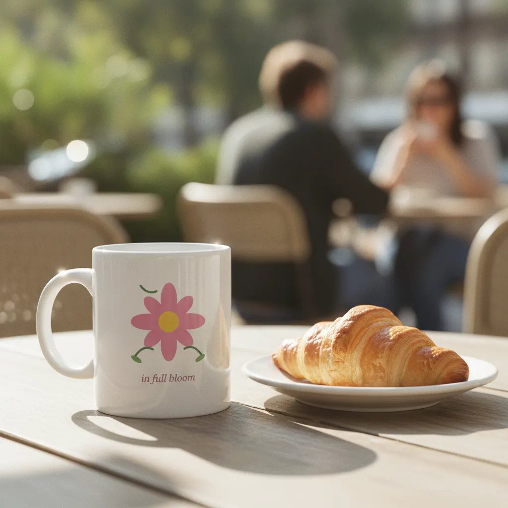 Hauld mug lifestyle photo — Outdoor table
