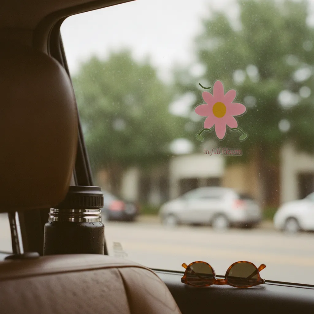 Hauld sticker lifestyle photo — Morning desk