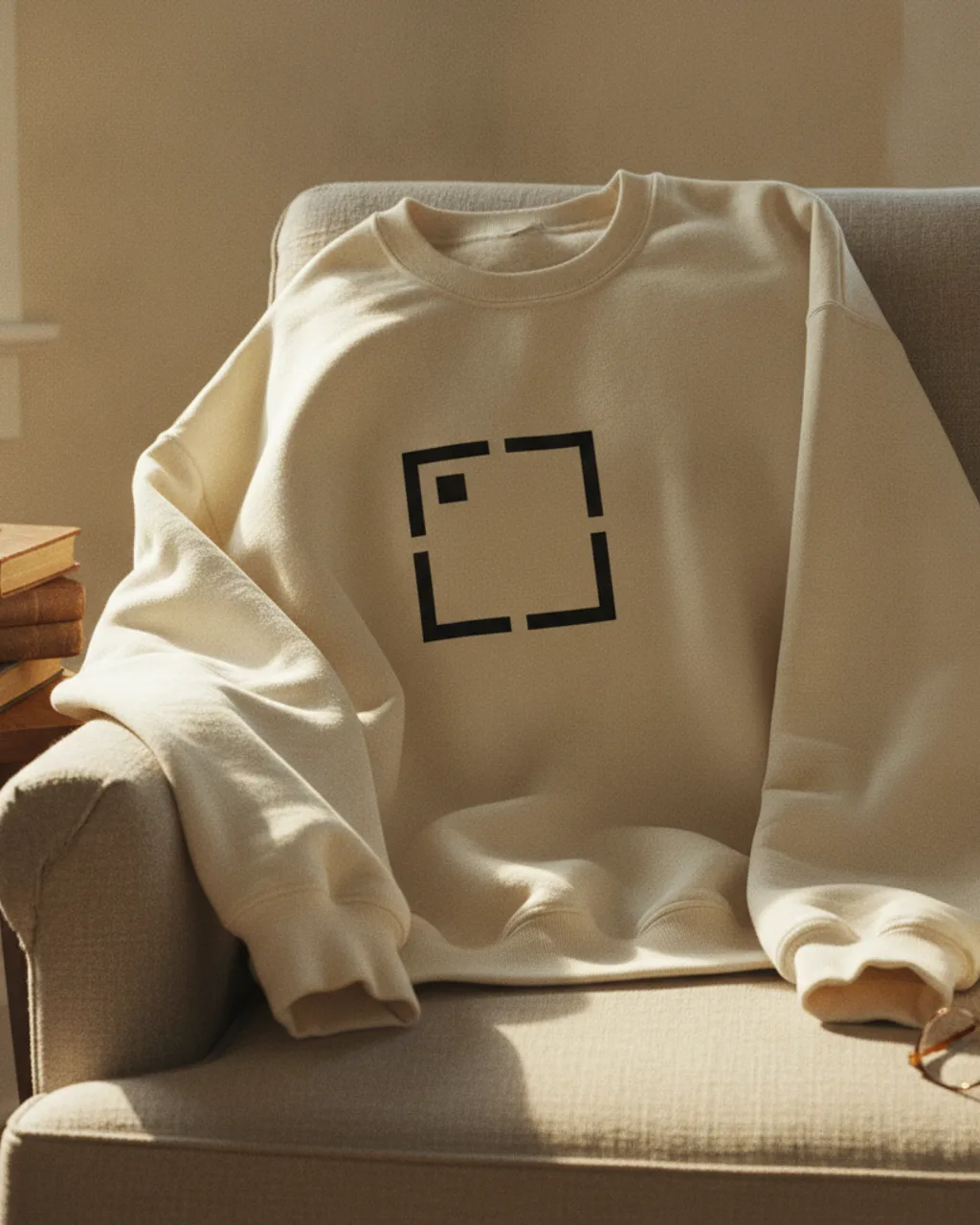 Hauld sweatshirt lifestyle photo — Reading nook