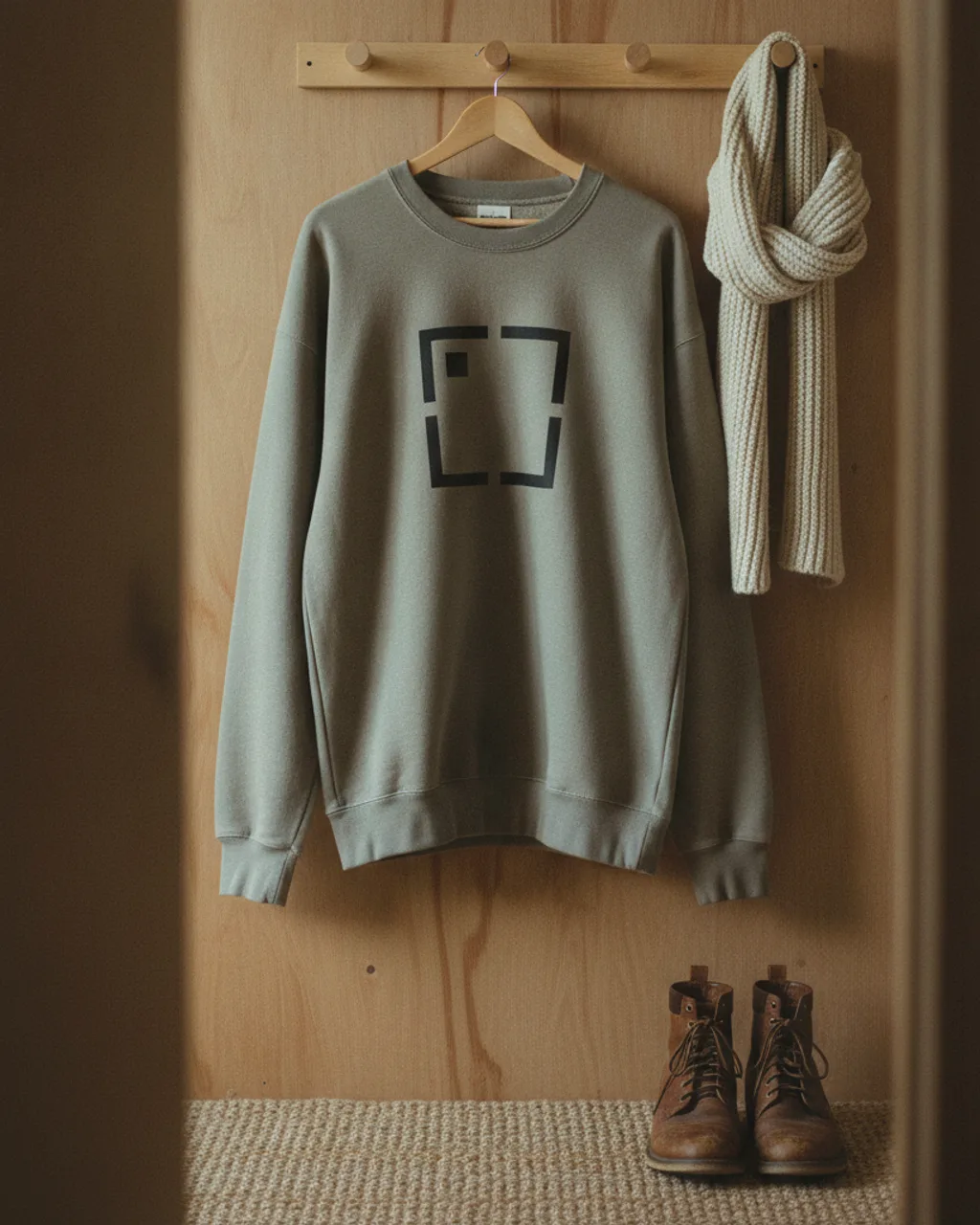 Hauld sweatshirt lifestyle photo — Peg rail