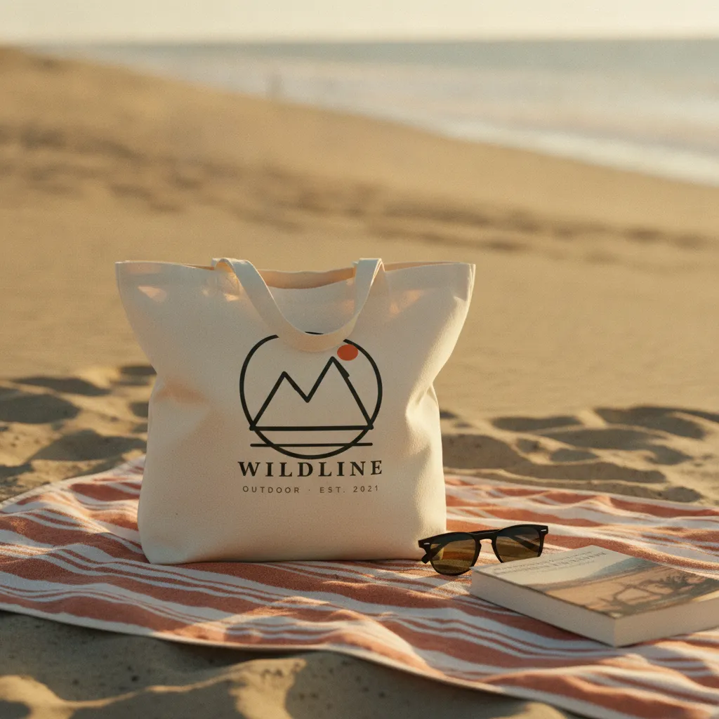 Hauld tote bag lifestyle photo — Cafe table