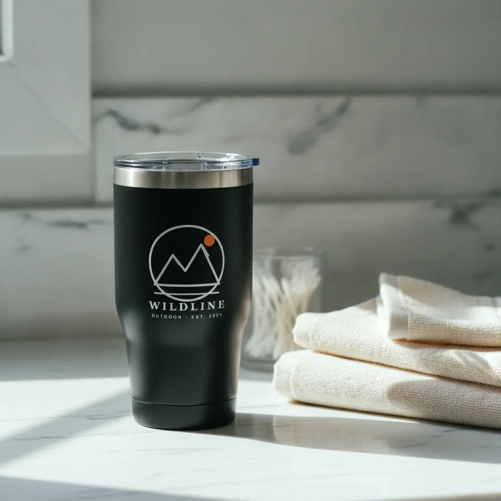 Hauld tumbler lifestyle photo — Cozy bedside